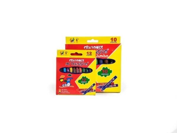 Crayones x 12 Colores / x 10 Colores Jumbo