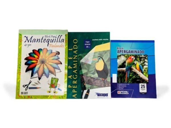 Block de Hojas Mantequilla / Apergaminado