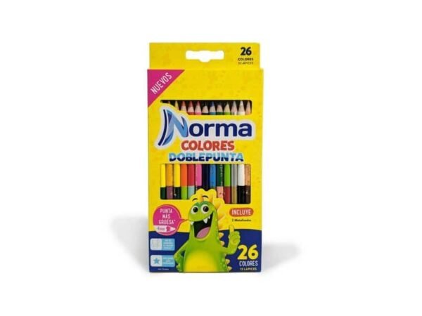 Colores Doble Punta de 4 mm