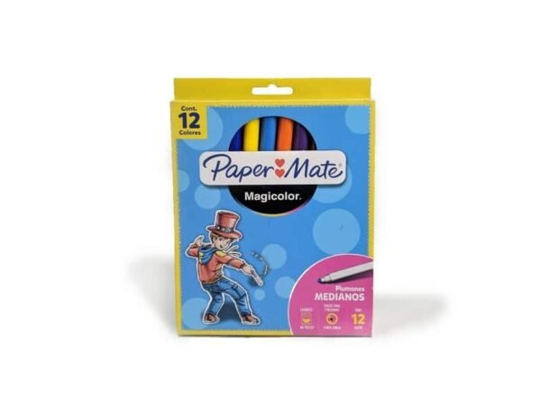 Plumones Medianos x 12