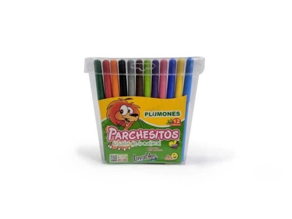 Plumones Lavables x 12