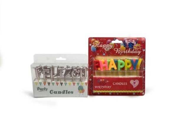 Velas Feliz Cumpleaños / Happy Birthday