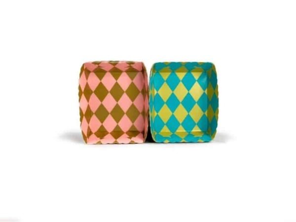 Platos con Diamantes