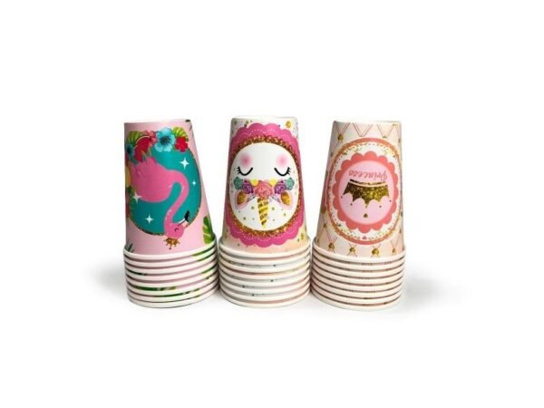 Vasos de Motivos para Niña