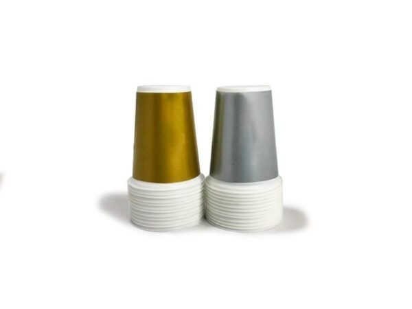 Vasos Unicolor Metalizados
