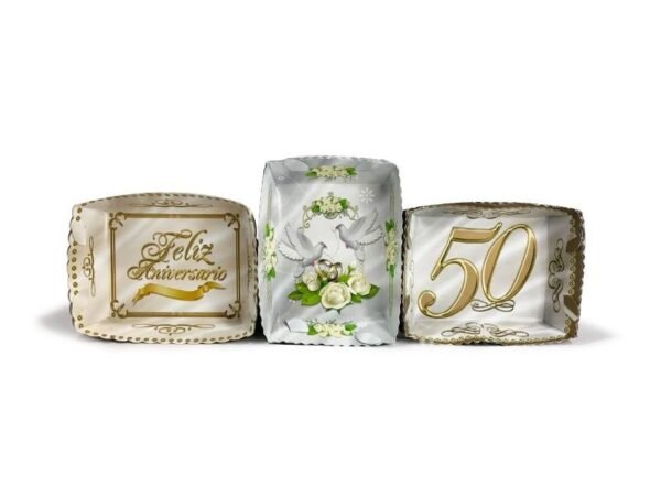 Platos de Aniversario / Boda / 50 años