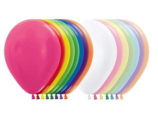 Globos Unicolor Satinados