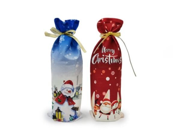 Bolsas de Tela Navideñas